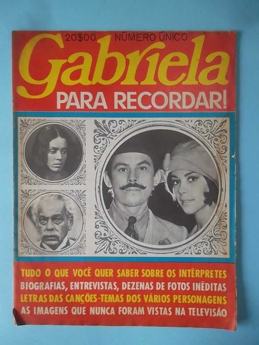 "GABRIELA" - 23 Folhetins Fotonovela mais 1 Edição Especial (1977)