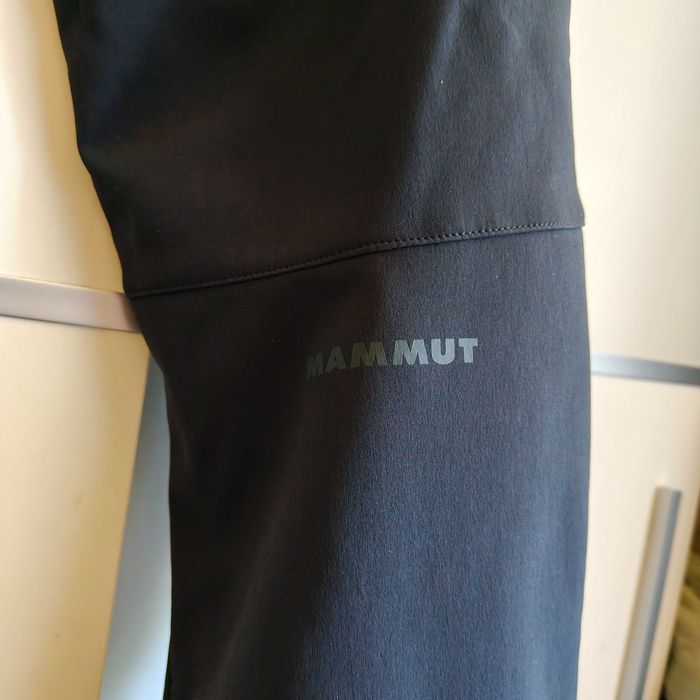 Super ocieplane softshell spodnie trekking Mammut winter Hiking  r.54