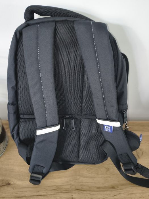 Nowy Plecak Oxford B-Ready Czarny + Pokrowiec Przeciwdeszczowy | Okazja!