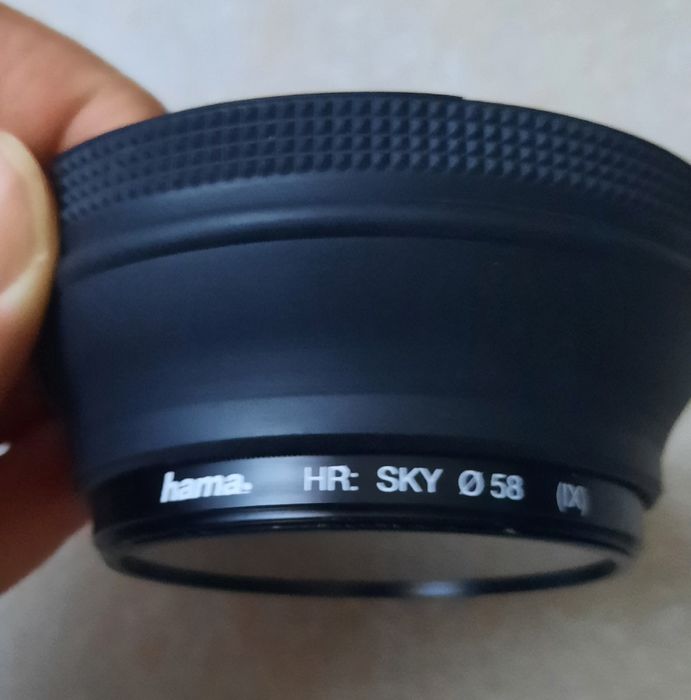 Filtros máquina fotográfica 58MM