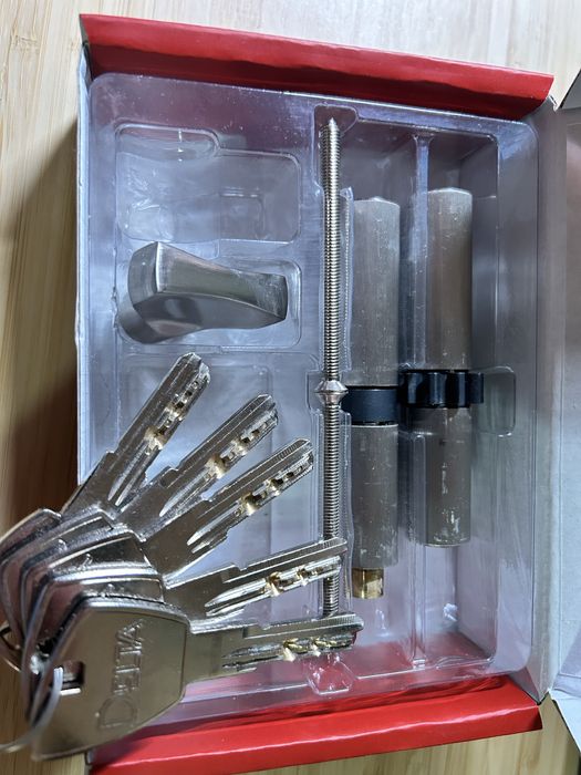 Wkładki 1 klucza do Zamka Delta Zewnętrzne