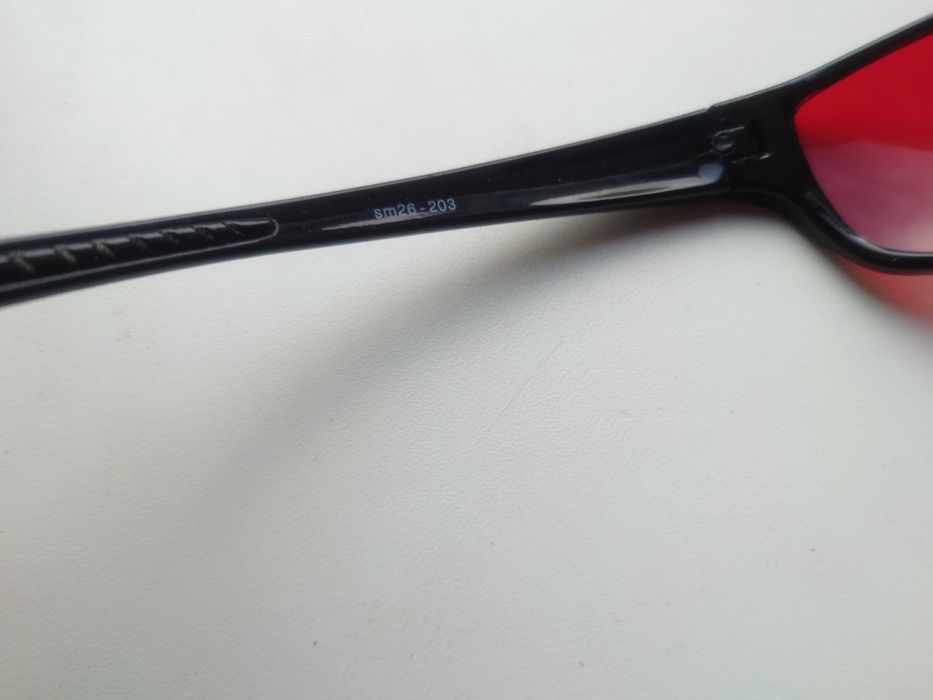 Стерео-очки форма «Лисы» 3D Анаглифные, красно-синие Оригинальные