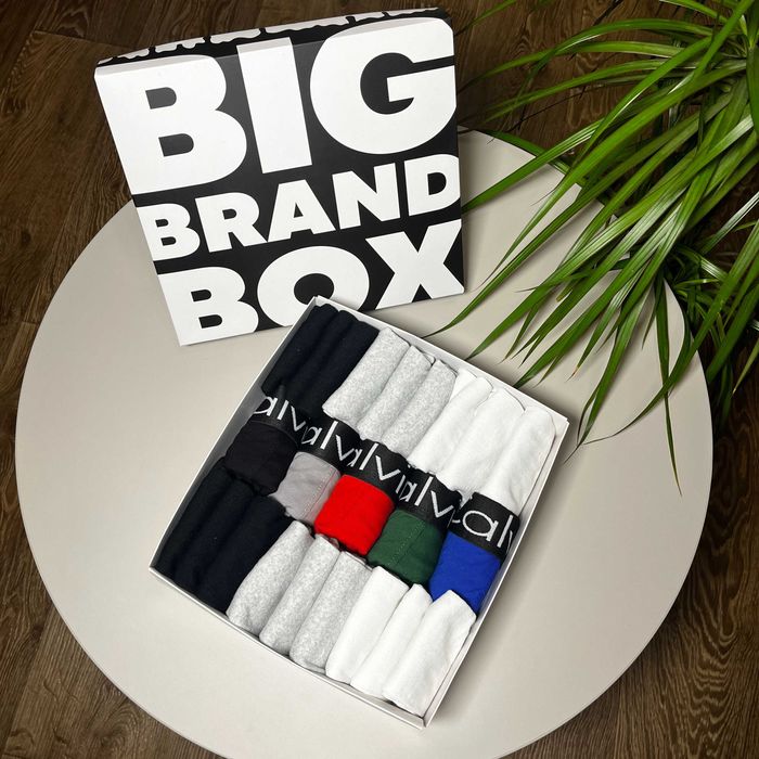 5шт Труси чоловічі + 12 пар носків / Трусы мужские / Хлопок