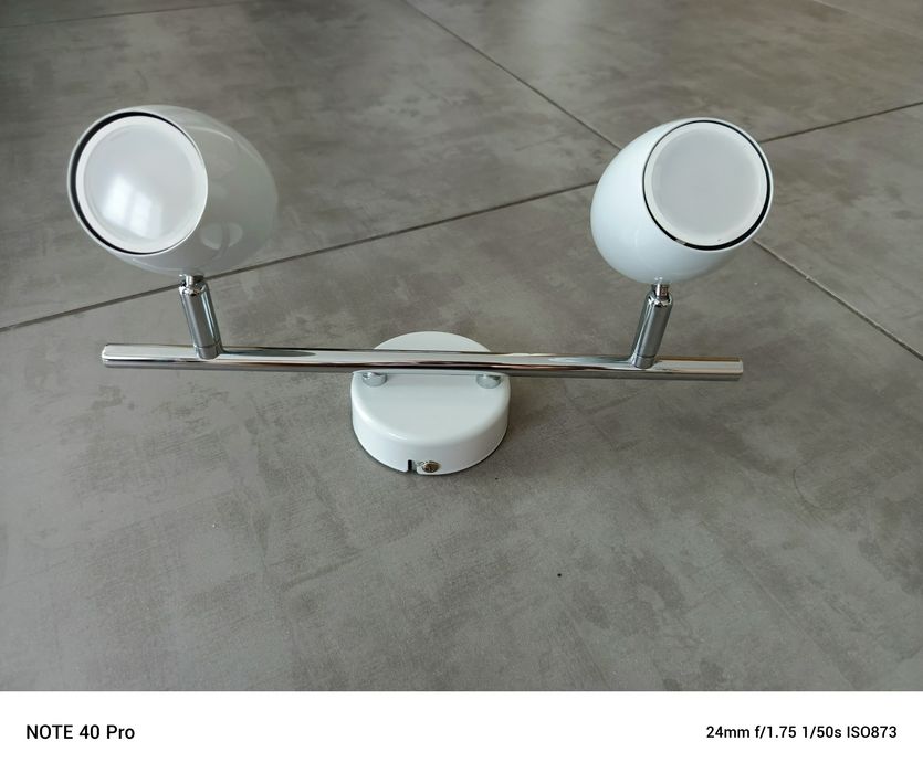 Lampa kinkiet 2 punktowa