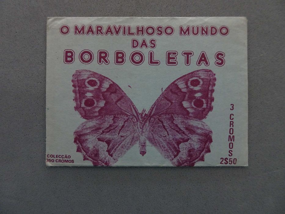 Carteira de cromos fechada O Maravilhoso Mundos Das Borboletas