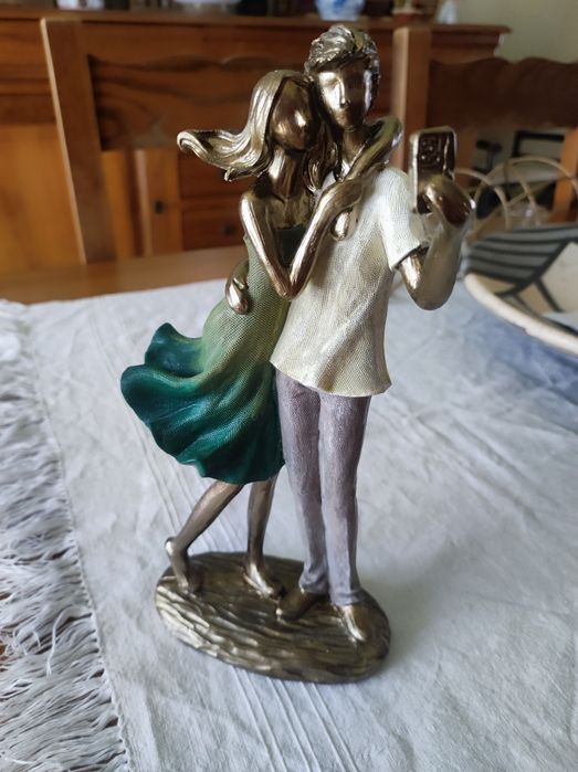 Estatueta de casal