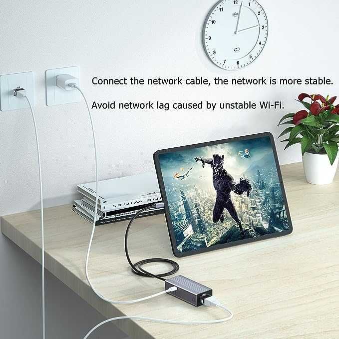 Adapter sieciowy LAN do iPhone'a