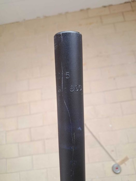 Guiador alumínio preto + avanço