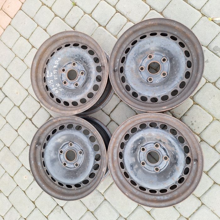 Felgi stalowe 15 5×112 Audi Vw