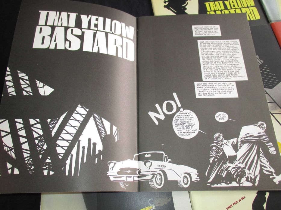 Livros Sin City That Yelllow Bastard Frank Miller Saga Completa