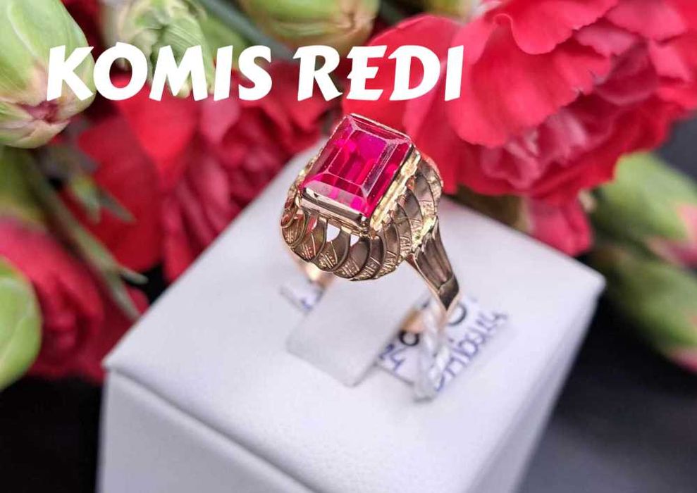 ZŁOTY PIERŚCIONEK 3,95 GR. próba: 585 roz. 13 Komis Redi