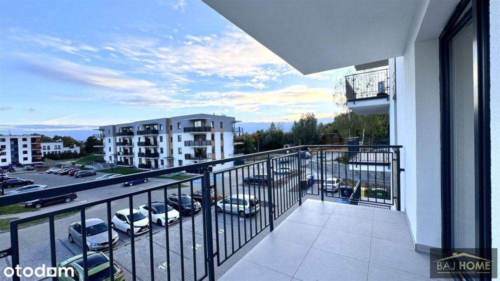 39,60 m² | 2 pokoje | I piętro | balkon Parking