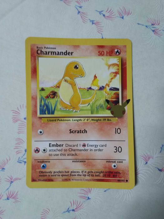 Bulbasaur Charmander Squirtle Cartas Pokemon JUMBO First Partner Celebrations 25 anos