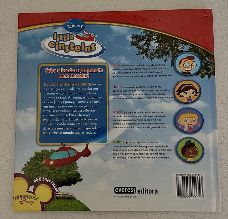 Livro - Little Einsteins - A batuta de Leo