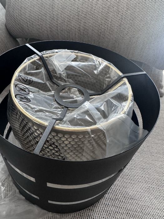 Lampa sufitowa zloto czarna