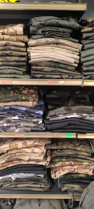 Stock vintage militar