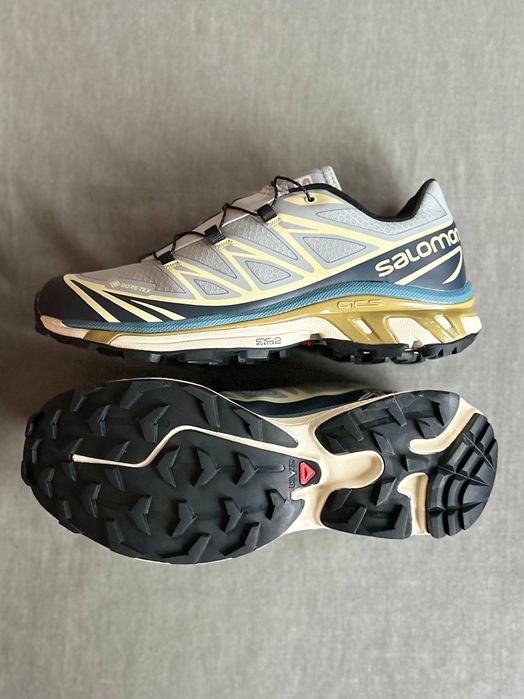 Кросівки Кроссовки Salomon XT-6 Gore-Tex Dover Blue Синий Синій Кросовки Демісезон