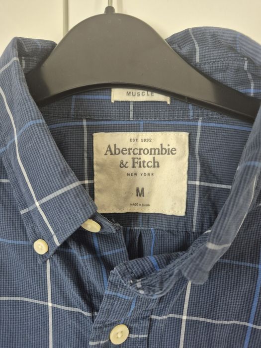 Koszula w kratę Ambercrombie & Fitch rozmiar M