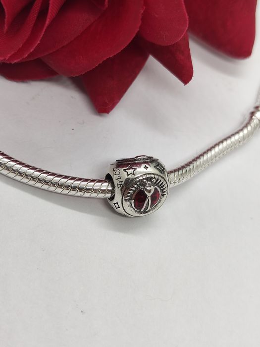 Charm's do bransoletki czterostronny miłość szczęście