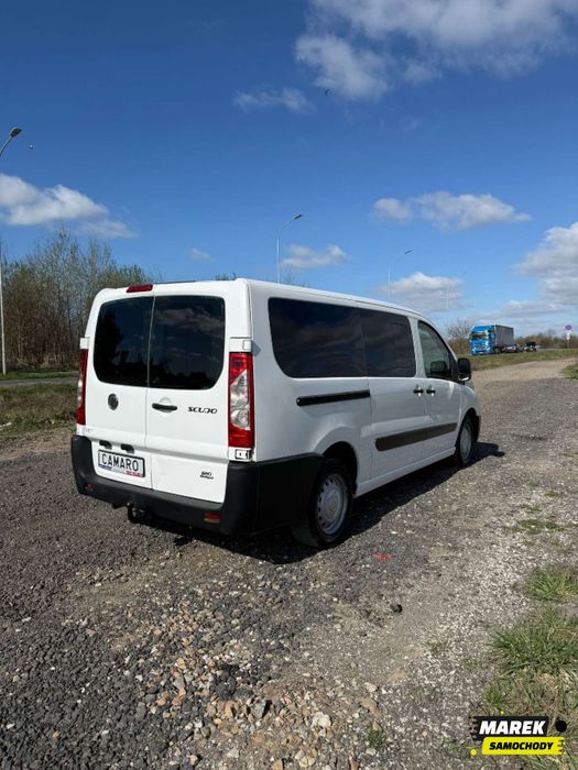 Fiat Scudo 2.0 JTD DUBEL KABINA, 5 Osób,Klimatyzacja,Hak,el. szyby