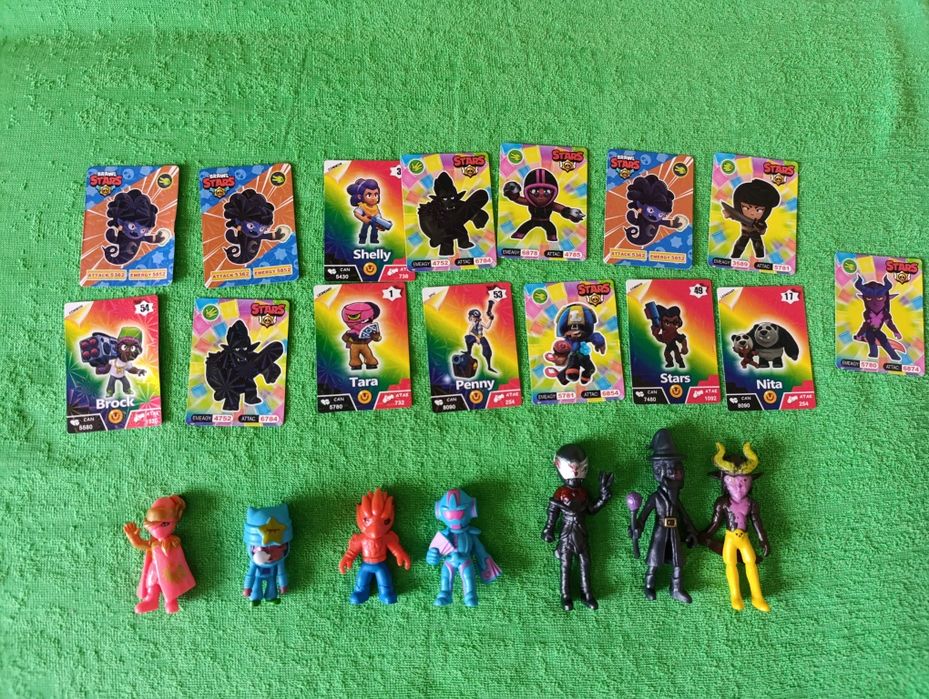 Фигурки карточки Бравл Старс