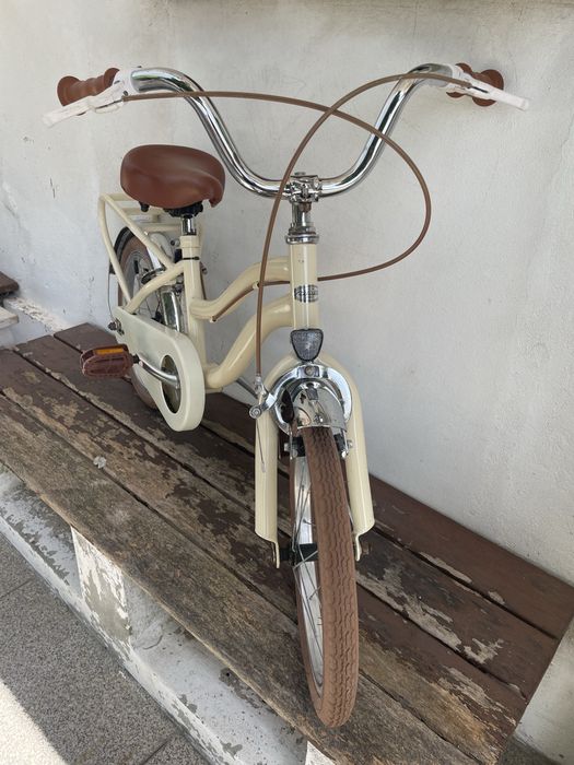 Bicicleta 16" Vintage Bege Toimsa