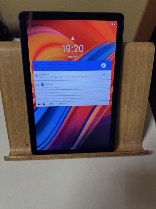 Tablet Lenovo M10 gen 3 com capa