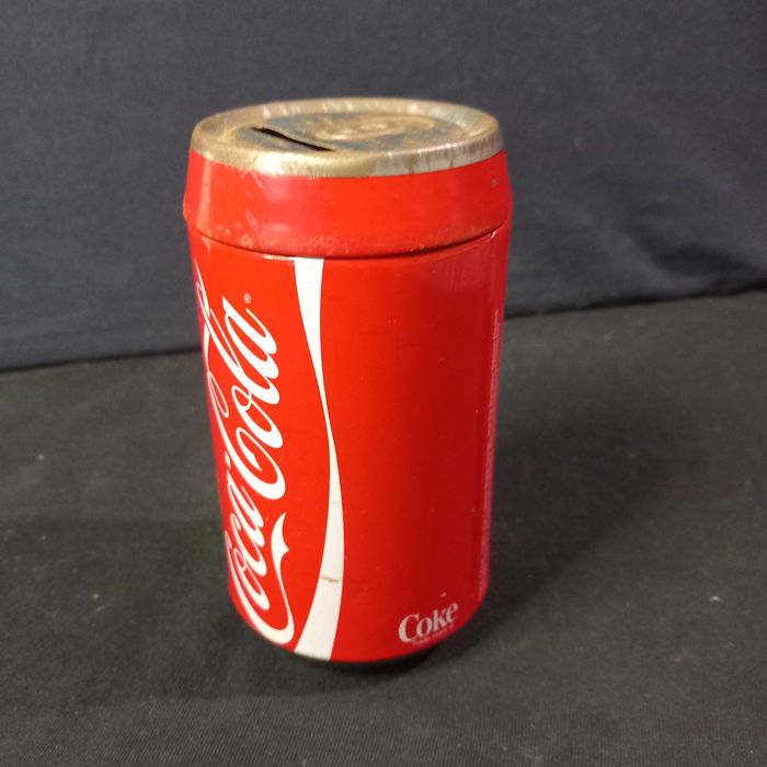 Lata CocaCola mealheiro