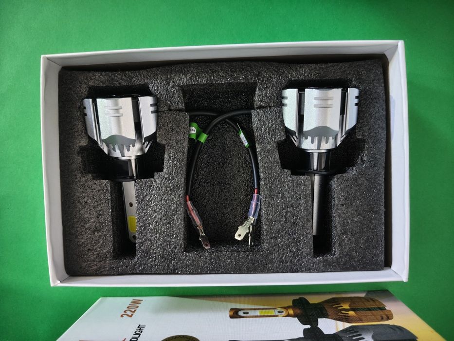 Lâmpadas led H1 H4 H7