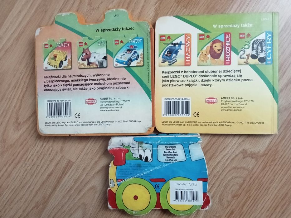 Książeczki twarde strony