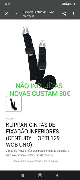 Klippan Opti 129