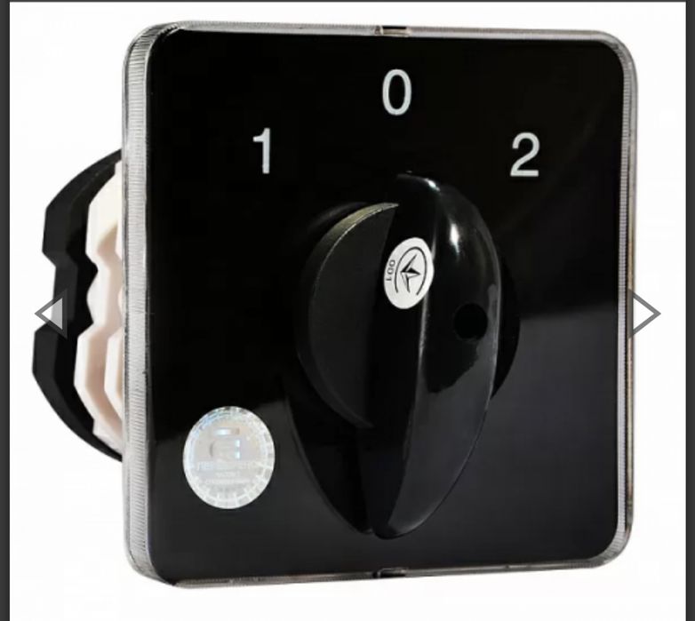 Пакетний перемикач напруги. Перекидний автомат