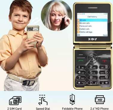 złoty kolor Telefon komórkowy XGODY 13 Pro 1 GB / 32 MB 2G