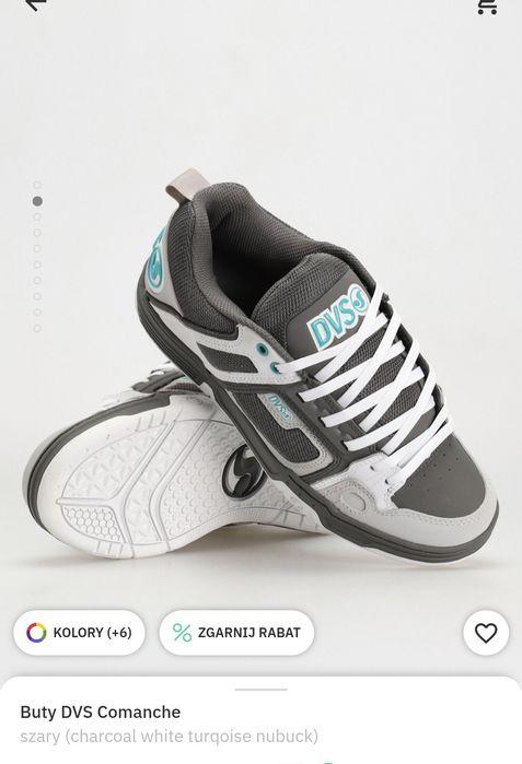 Cena sklepowa 300+, Nowe skórzane skater buty rozmiar 44, Buty DVS Com