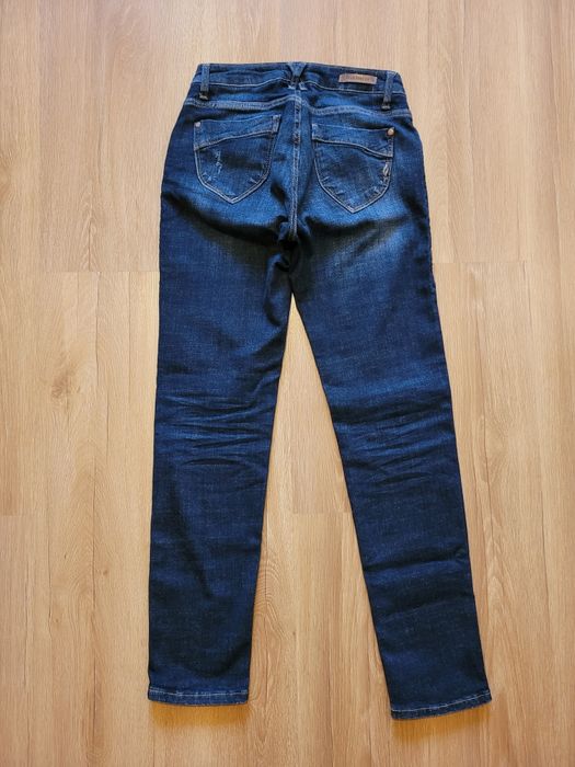 Markowe oryginalne jeansy damskie Blue Fire rozm. 27/30 (36/S) push-up