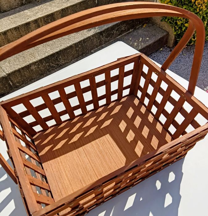 Cesta para pick nik ou apenas decoração