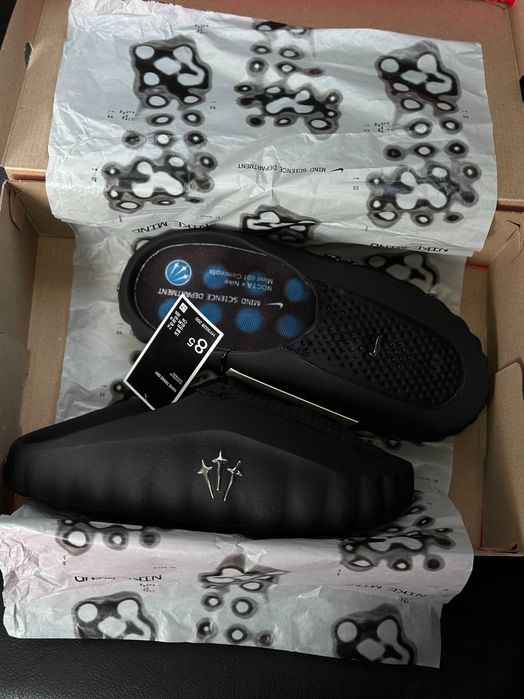 !SALE! Nike Mind 001 Slide x DRAKE’S NOCTA Black Blue 37 38 39 40 41 42 43 44 найк тапочки