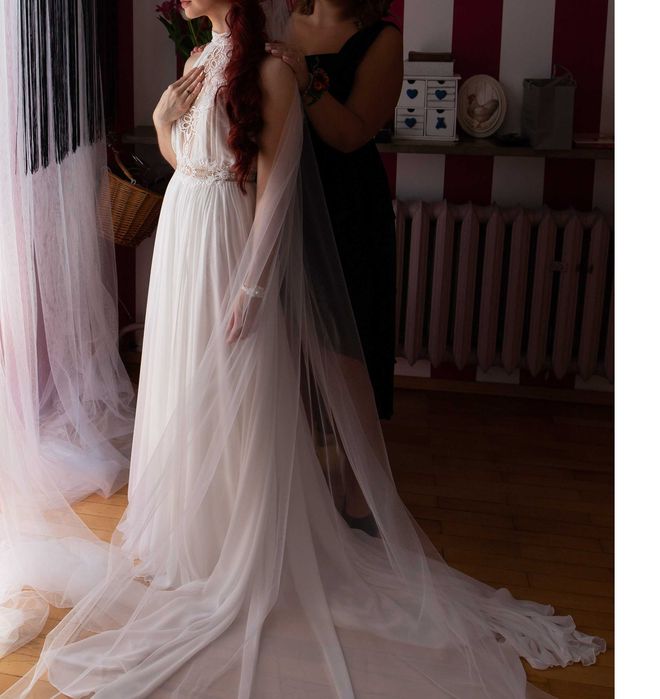 suknia ślubna White Code Amy Love | boho | zwiewna suknia