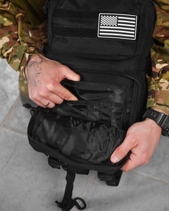Рюкзак тактический 50л MOLLE чёрный  / зелёный/ хаки M-Tac