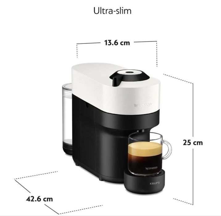 Maquina cafe nespresso branca