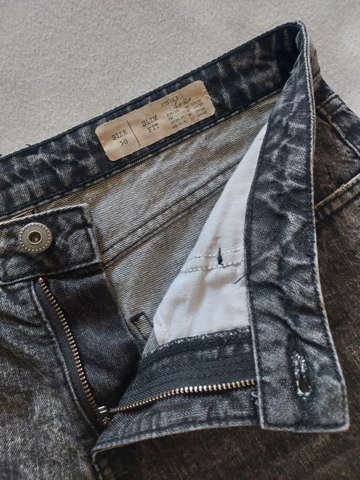 Calções Slim Fit Ganga Preta, M-L