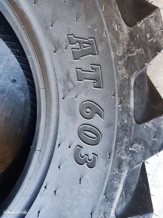 2 pneus novos 12.5/80r18 bkt rectroescavadora - oferta dos portes
