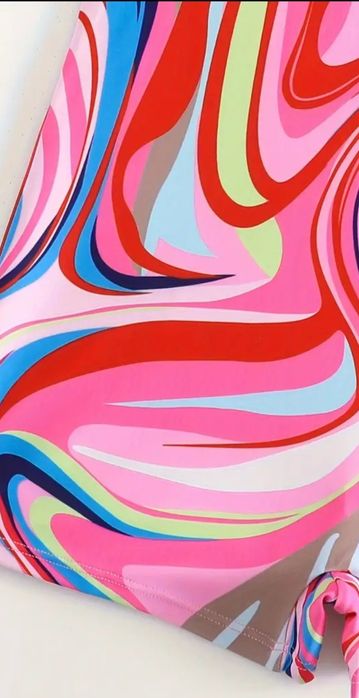 Strój kąpielowy jednoczęściowy spodenki L