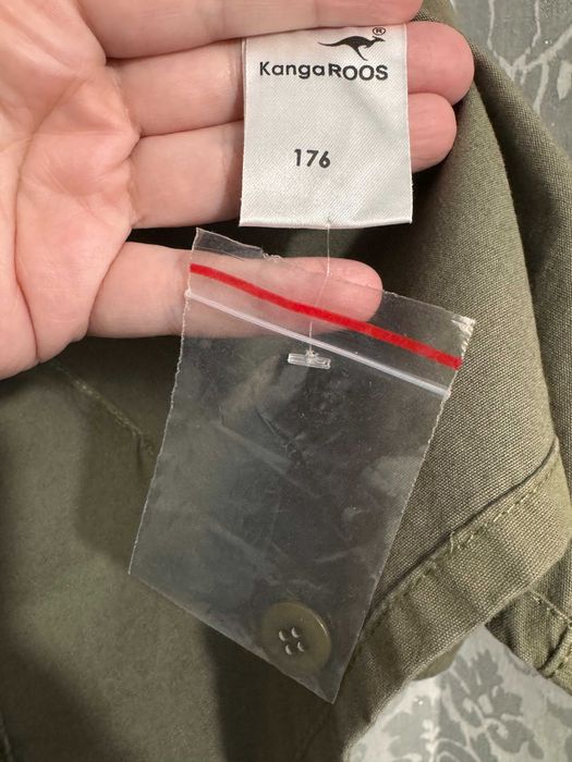 Kangaroos Lekka kurtka młodzieżowa 176/ 16 lat militarna khaki