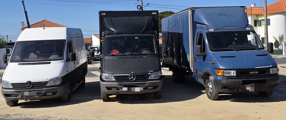 Carrinha Low Cost Furgão, Caixa Aberta, Grua, Plataforma ,basculante