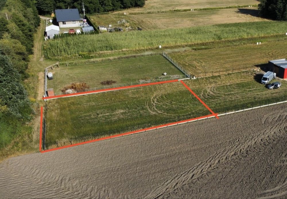 Działka budowlana MPZP mieszkaniowa jednorodzinna plus usługi