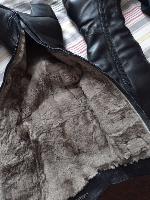 Ботинки/сапоги кожаные 39