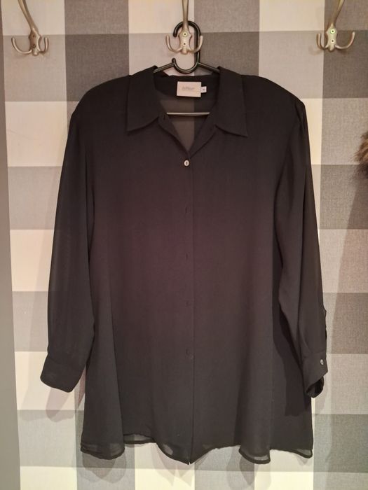 Czarna elegancka koszula bluzka