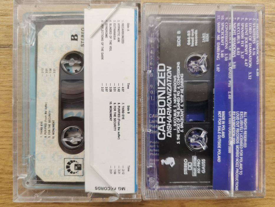 Carbonized – For the Security / Disharmonization | Unikatowe Kasety