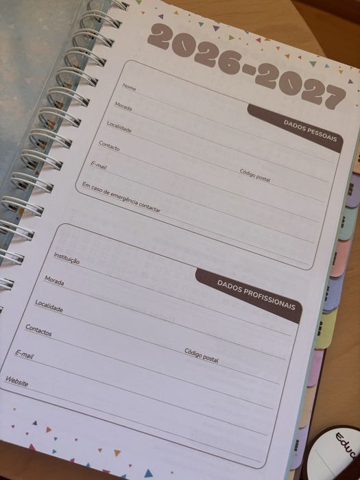 Agenda Educação de Infância 2026/2027 - Nova